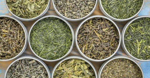 Different types of Green Tea