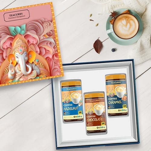 Main Image OfTeacurry Premium Coffee Collection Gift Box