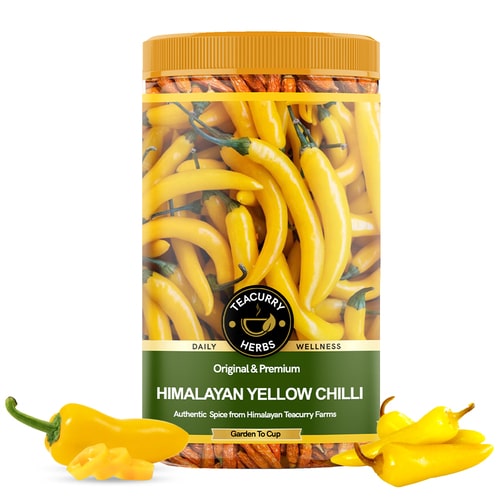 Organic Himalayan Yellow Chili (Lakhori) - Enhance Your Culinary Masterpieces with Lakhori Spice