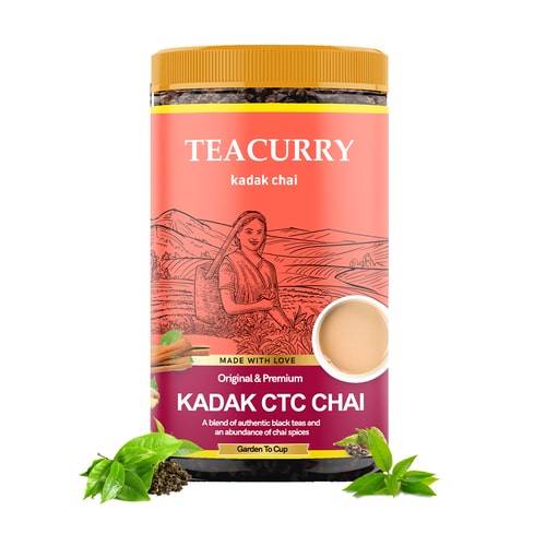 Teacurry Kadak CTC Chai - assam kadak tea - black ctc kadak tea - blended ctc tea