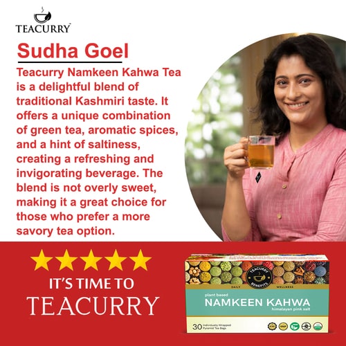 Teacurry Teacurry Namkeen Kawa with Himalayan Pink Salt - customer review 
