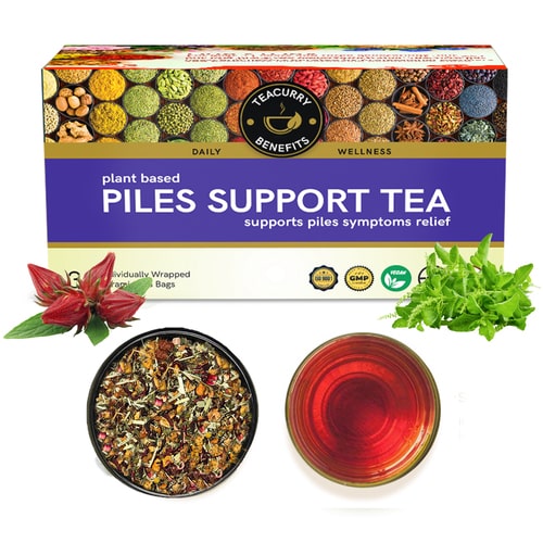 Teacurry Piles Support Tea
