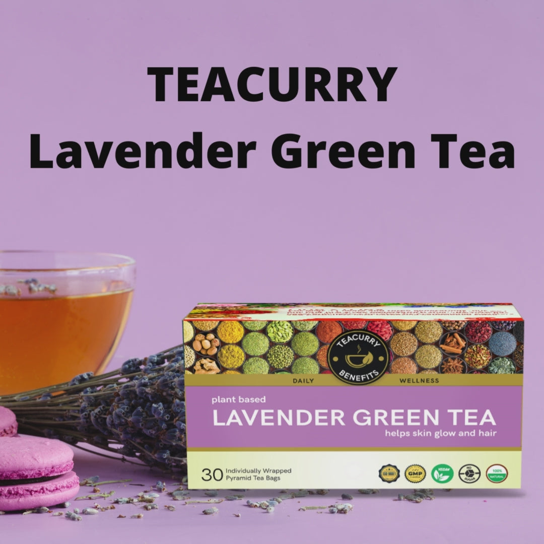 Teacurry Lavender Green Tea Video