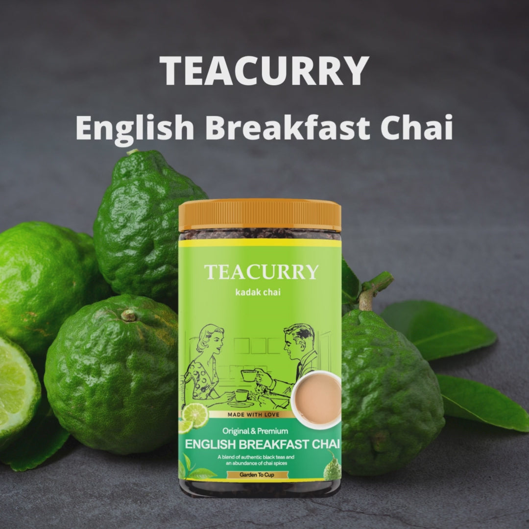 TEACURRY English Bearkfast chai Video