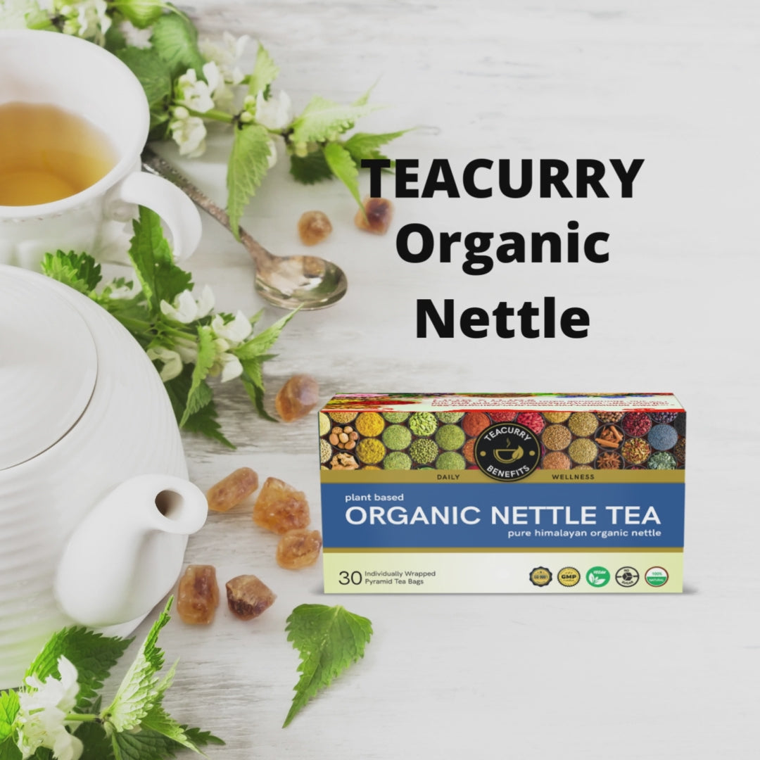 Teacurry Organic Nettle Tea Video