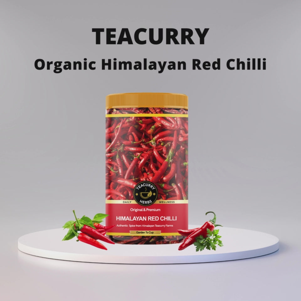 Teacurry Organic Himalayan Red Chilli Video