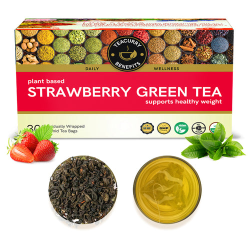Teacurry Strawberry Green Tea