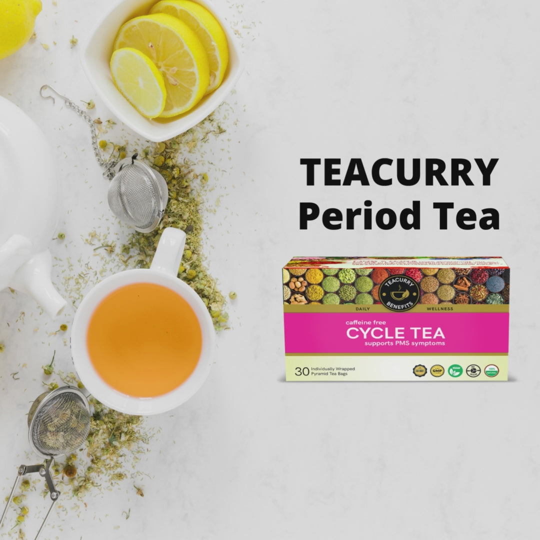 Teacurry Period Tea Video - menstrual tea - period inducing tea - best tea for your period