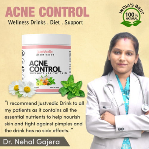 Acne Control Drink mix Recommended by Dr. Nehal Gajera - anti pimple powder - ayurvedic powder for pimples