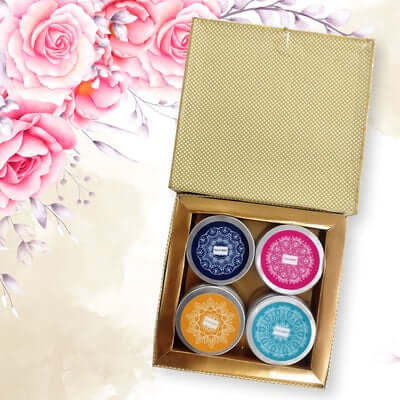 Teacurry Exotic Flowers Gift Box Loose Tea