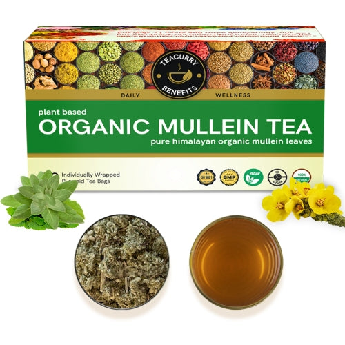Buy Organic Mullein Tea - Help In Lungs & Addressing Skin Issues