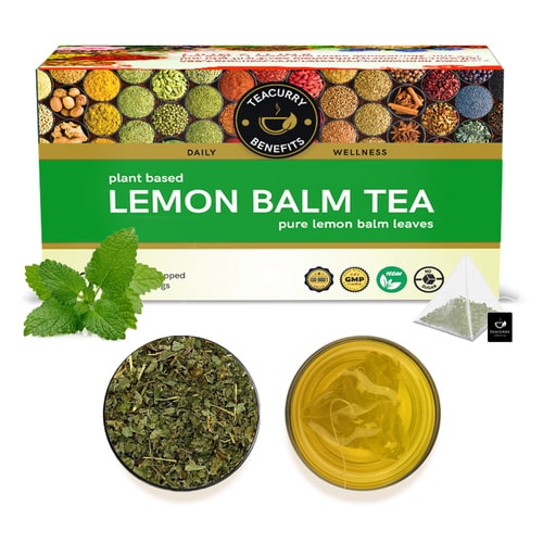 Lemon Balm Tea - To Alleviate Stress, Anxiety & Enhance Sleep Quality