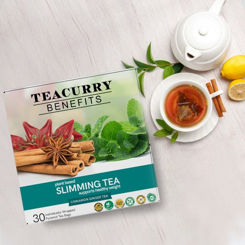 Teacurry Slimming Tea Box top view