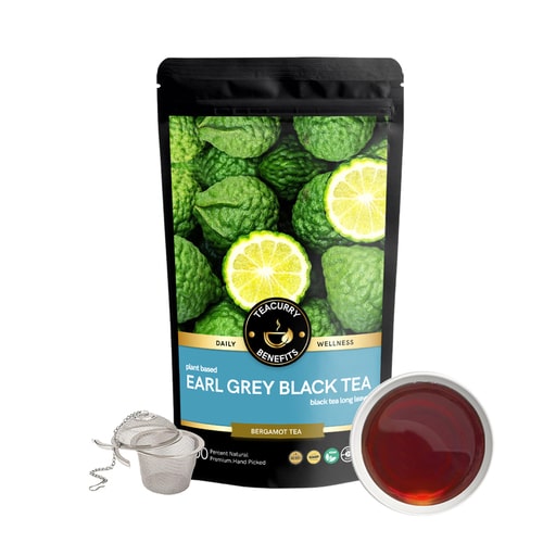 Teacurry Earl Grey Black Tea with infuser