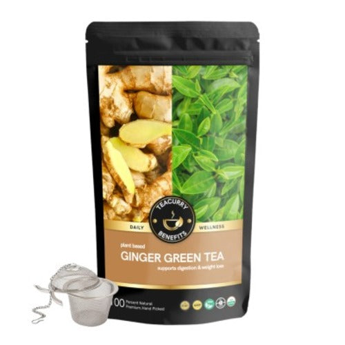 Teacurry Ginger Green Tea Pouch