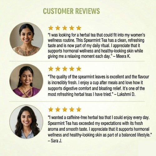 Teacurry Spearmint Tea Customer Reviews
