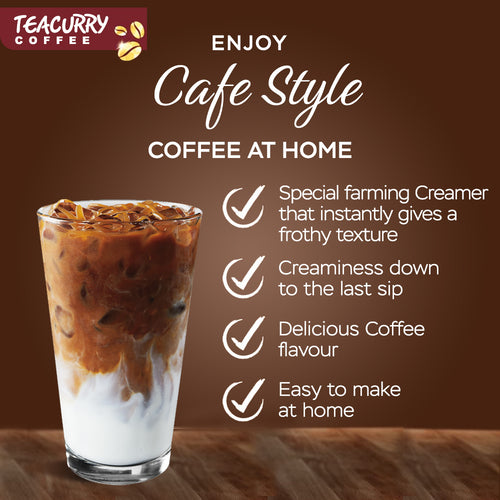 Teacurry French Vanilla Instant Coffee - cafe like taste 