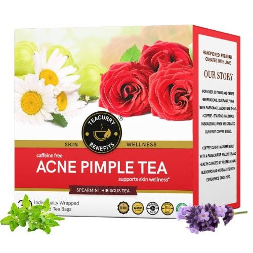 Teacurry Acne Pimple Tea 3D Box