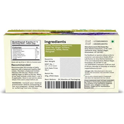 Teacurry Alco Ban Tea Back Image