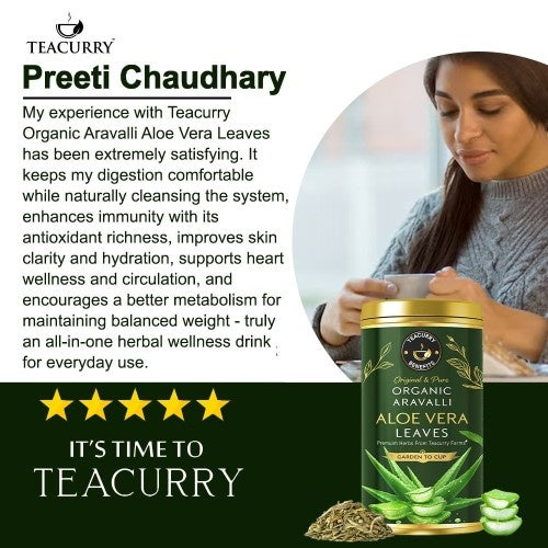 Testimonial Review of Teacurry Organic Himalayan Aloe Vera Leaves