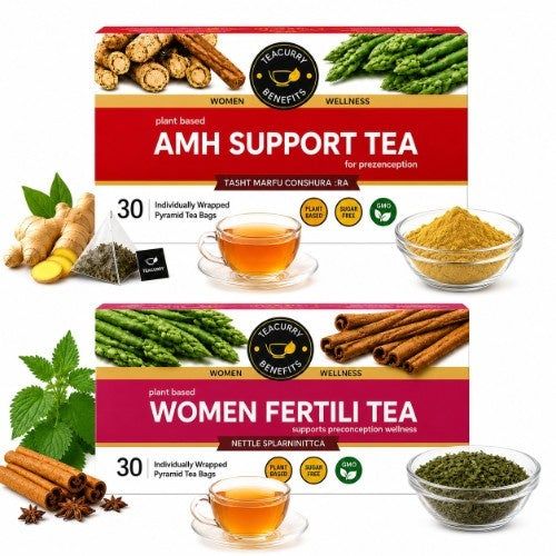AMH And Women Fertility Tea Combo Main Image 