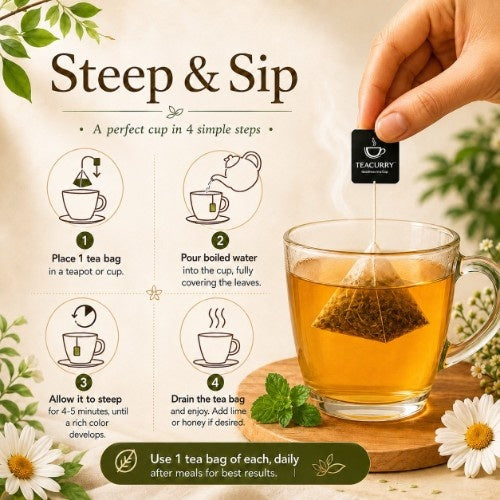 How to Make Teacurry AMH And Women Fertility Tea Combo