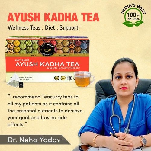 Teacurry Ayush Kadha Tea Doctor Recommends