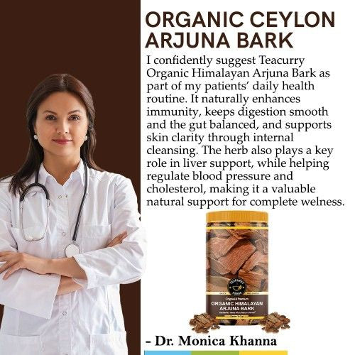 Organic Himalayan Arjuna Bark Doctor Recommends 