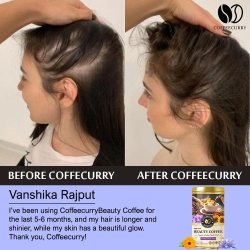 Coffeecurry Beauty Coffee Before and After 