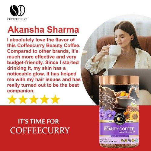 Coffeecurry Beauty Coffee Testimonial Image