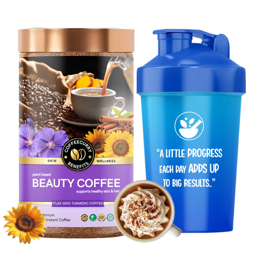 Teacurry Beauty Coffee with Shaker