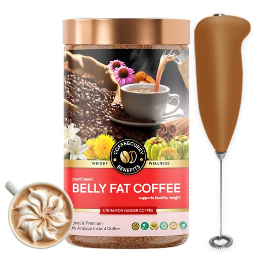 Belly Fat Coffee – Instant Coffee Infused with Herbs Designed to Help Burn Stubborn Belly Fat