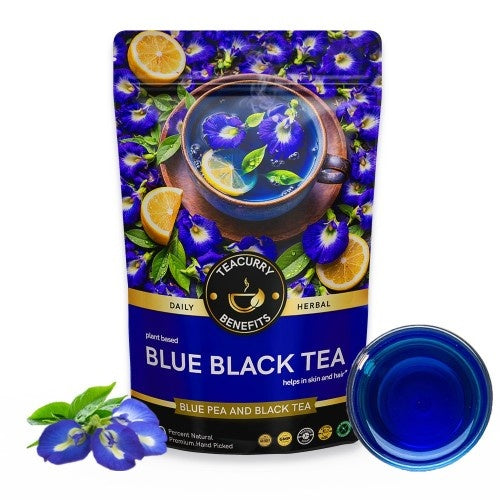 Teacurry Blue Black Tea Pouch 