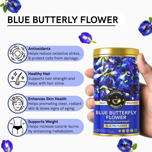 Teacurry Blue Pea Tea Benefits