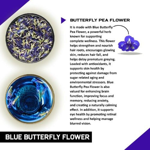 Teacurry Blue Butterfly Tea Ingredients Image