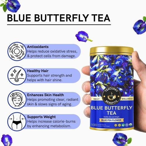 Teacurry Blue Butterfly Tea Benefits 