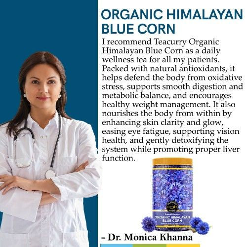 Organic Himalayan Blue Cornflower Petals Doctor Recommends 