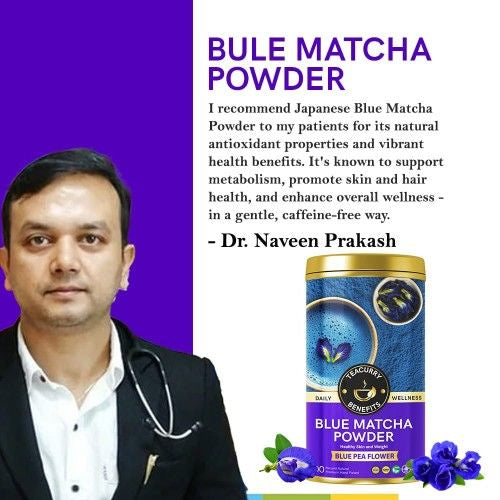 Teacurry Blue Matcha Powder Doctor Recommends