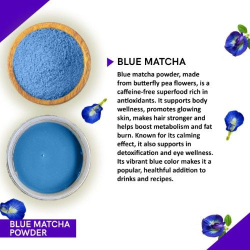 Teacurry Blue Matcha Powder Ingredients