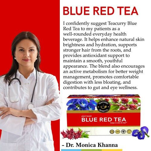 Teacurry Blue Red Tea Doctor Recommends 