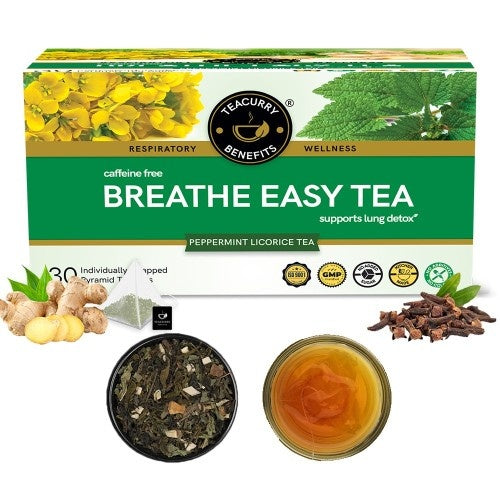 Teacurry Breath Easy Tea Box