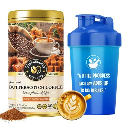 Coffeecurry Butterscotch Coffee with Shaker 