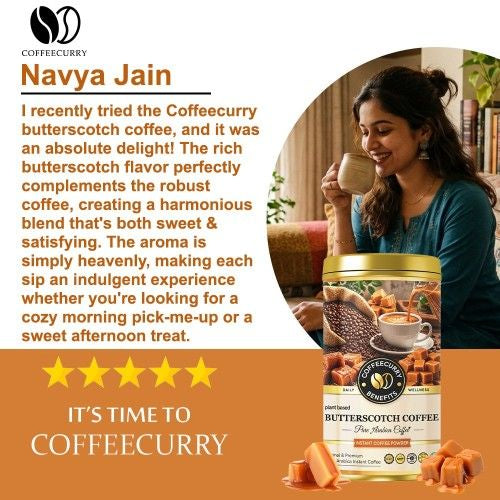 Coffeecurry Butterscotch Coffee Testimonial 