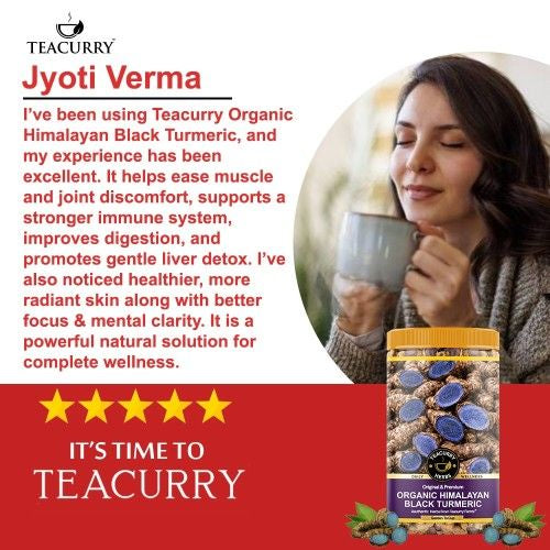 Organic Himalayan Black Turmeric Sticks Testimonial 