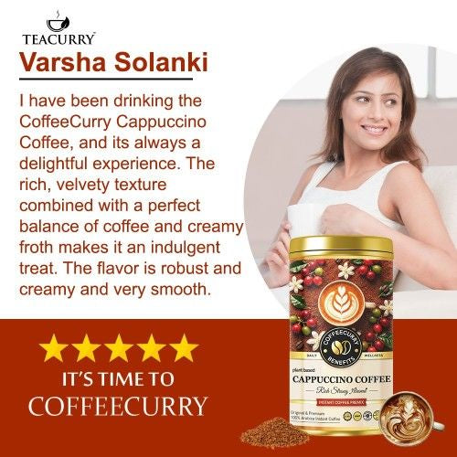 Coffeecurry Cappuccino Coffee Can Testimonial 
