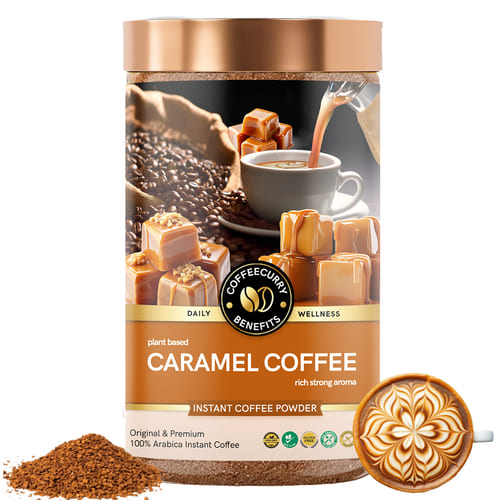 Caramel Instant Coffee Powde