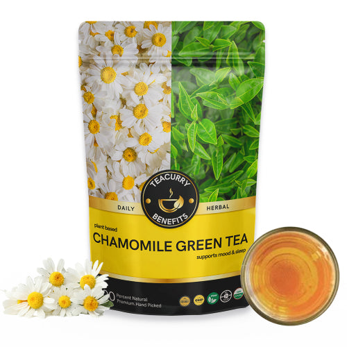 Teacurry Chamomile Green Tea Pouch