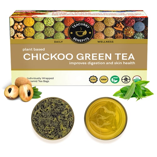 Teacurry Chikoo Green Tea