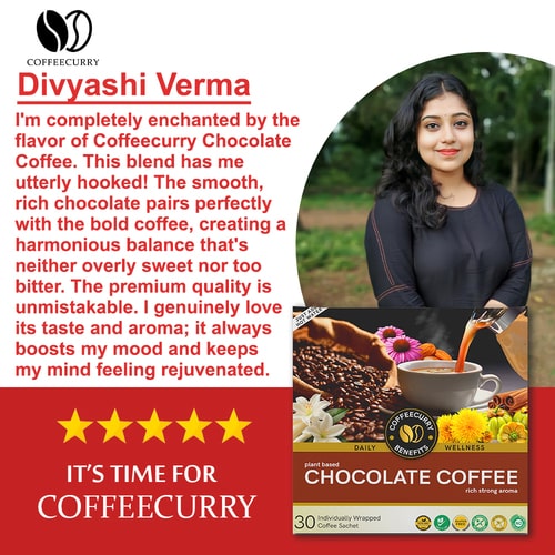 customer review of chocolate coffee premix