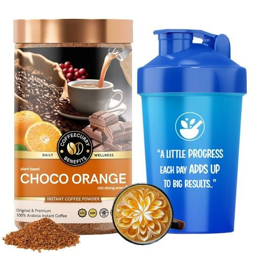 Coffeecurry Choco Orange Coffee with Shaker